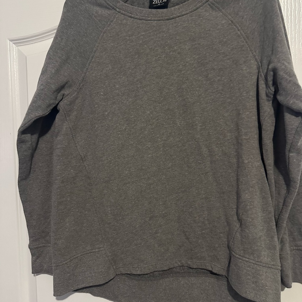 ZELOS Gray Sweatshirt